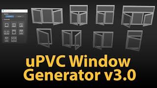 uPVC Window Generator v3 - Updated !!!