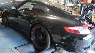 Porsche 997 Turbo Tiptronic Dyno Runs - Vivid Racing - VRTuned