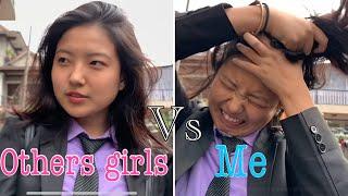 ME VS OTHER GIRLS GETTING READY FOR COLLEGE| KABBUH|