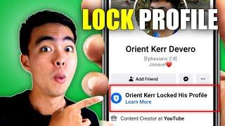 How To Lock your Facebook Profile (Easy Tutorial)