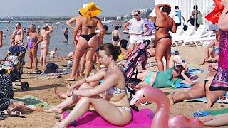 Russia. Summer beach on the Black Sea in early July. No comments