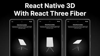 React Native 3D With React Three Fiber | Three.Js