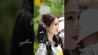 白鹿双马尾蝴蝶结造型直拍 #奔跑吧13