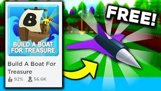 PURPLE JETS for FREE in Build a boat for Treasure ROBLOX