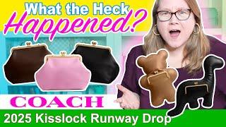 COACH Spring 2025 Runway Kisslock Bags + ALL the New Coach Bags From This Drop || Autumn Beckman