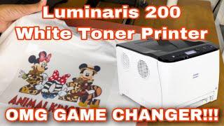 FULL COLOR DESIGNS Using My New White Toner Printer| UNBOXING AND DEMO