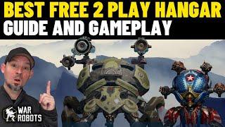 War Robots Free To Play Hangar Guide | Easy to play Awesome Bots