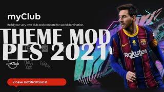 PES 2021 | Volta Menu | Theme MOD For PES 2021 | BY HAWKE