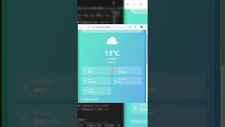 Weather App Built with HTML & Tailwind CSS! #ai #coding #tutorial#weatherupdate #makemoneyonline