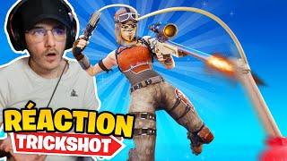 Ces TRICKSHOTEURS sont-ils HUMAINS ? ( Réaction Trickshot Fortnite #12 )