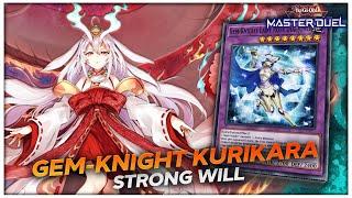 Gem-Knight Deck with Kurikara Post Strong Will! [Yu-Gi-Oh! Master Duel]