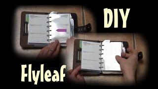 DIY flyleaf