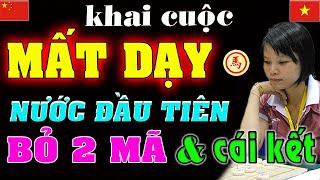 [Cờ tướng hay] Nước Đầu Tiên bỏ 2 MÃ, Khai cuộc Mất Dạy  & Sát chiêu Thần Sầu của Ngô Lan Hương