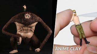 Sculpting The Beast Titan & Zeke Jaeger with polymer clay | Attack On Titan | Shingeki No Kyojin