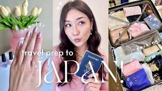 JAPAN TRIP PREP!️  pack with me, shopping, nails!