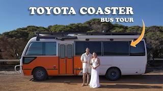 Toyota Coaster Bus Tour | DIY Off-Grid Motorhome (Was It Worth It?)