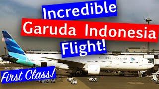 FIRST CLASS to BALI with Garuda Indonesia