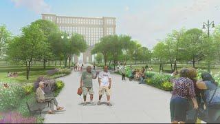 Roosevelt Park upgrades begin as Michigan Central Station renovations continue