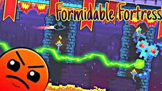 "Formidable Fortress" by:seannnn (3 Coins) - Geometry Dash 2.2| Davenport12 [GD]