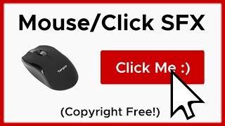 Click/Mouse Click Sound Effect (Copyright Free)