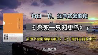 每日一书 | 经典名著解读《杀死一只知更鸟》下，1961年普利策奖，美国图书馆借阅率最高的书，英国最喜爱的小说之一#读书 #名著解读 #睡前故事 #阅读 #情感