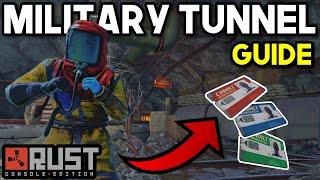 *NEW* Military Tunnel Keycard Puzzle Guide - Rust Console Edition