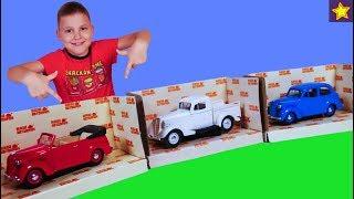 Машинки для конкурса Отвечай и выигрывай ретро тачки Cars for kids