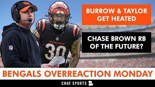 Cincinnati Bengals Rumors: Joe Burrow & Zac Taylor FEUDING? + Is Chase Brown The RB Of The Future?