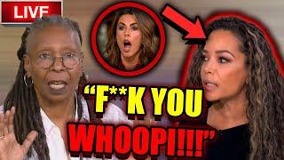 'The View' Host Sunny Hostin ATTACKS Whoopi After She Said SHE'S THE REASON This COUNTRY IS DIVIDED!