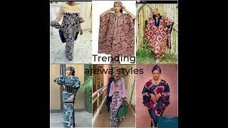 LASTEST AND TRENDING AREWA ASOEBI STYLES/BEAUTIFUL AFRICAN FASHION FOR LADIES