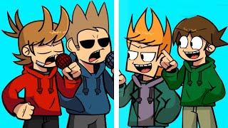 TORD MATT EDD EVERYONE GOES CRAY IN TRIPLE TROUBLE || EDDSWORLD FNF MOD