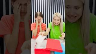 Mystery Box Surprise  #shorts #threewikifamily #prank #funny