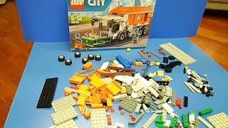 LEGO City 60118 Мусоровоз - собираем машинку вместе