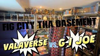  FIG CITY : THA BASEMENT  VALVERSE VS. G I JOE CLASSIFIED & STARTING MY IRON GRENADIER ARMY 