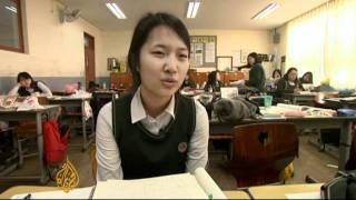 South Korea's exam suicides