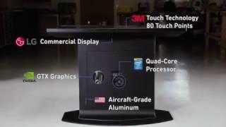 Inside the Ideum 49" Ultra HD Multitouch Table