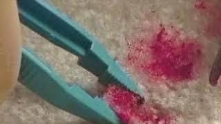 Cutting Stain Out of Carpet