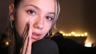 ASMR Mouth Sounds & Face Touching | Tongue Clicking, Lip Smacking, & Kisses for Deep Relaxation