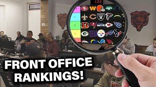 Ranking All 32 NFL Front Offices!