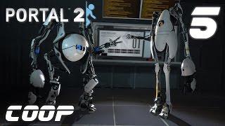 Portal 2 Co-op. #5 - Ускоряющие гели