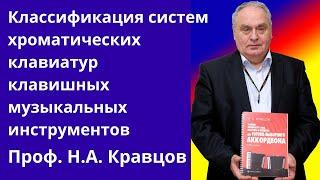 Н. А. Кравцов - Классификация систем хроматических клавиатур клавишных музыкальных инструментов.