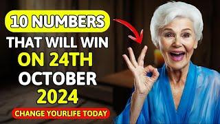 Lucky Numbers: 10 NUMBERS Most Likely To Appear on 24TH OCTOBER 2024 | Buddhist Teachings