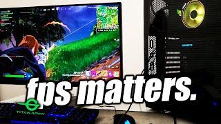 Why FPS is IMPORTANT! | ft. Titan Army P2510S Gaming Monitor 1440p 240hz | For The PC Gaming Casual