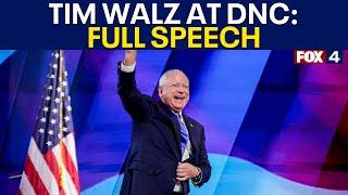 Tim Walz at DNC: FULL SPEECH