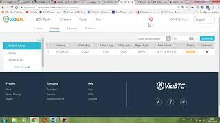 Майнинг Bitcoin Cash на пуле ViaBTC