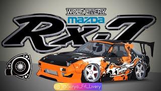 Livery WOLF RX7 FC FrLegends Surya Art