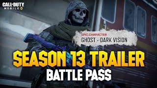 COD MOBILE SEASON 13 BATTLE PASS TRAILER | CALL OF DUTY MOBILE SEASON 13 TRAILER