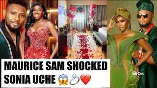 Maurice Sam Shocked Sonia Uche On Her 34 Birthday