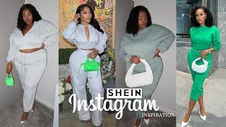 Plus Size Shein Try On Haul | Recreating IG Outfits 2021| @kirahominique , @allyiahsface