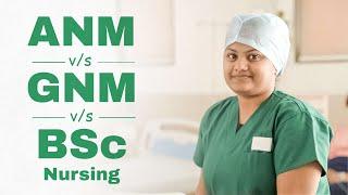 Difference between ANM, GNM, and BSc Nursing? Which is best? | Career - Docthub